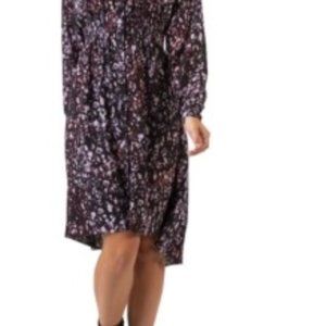Belldini Black Label Printed High-Low Dress XL